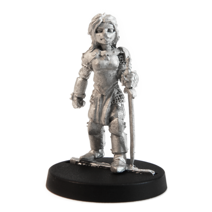 Human Squire Female, 31mm