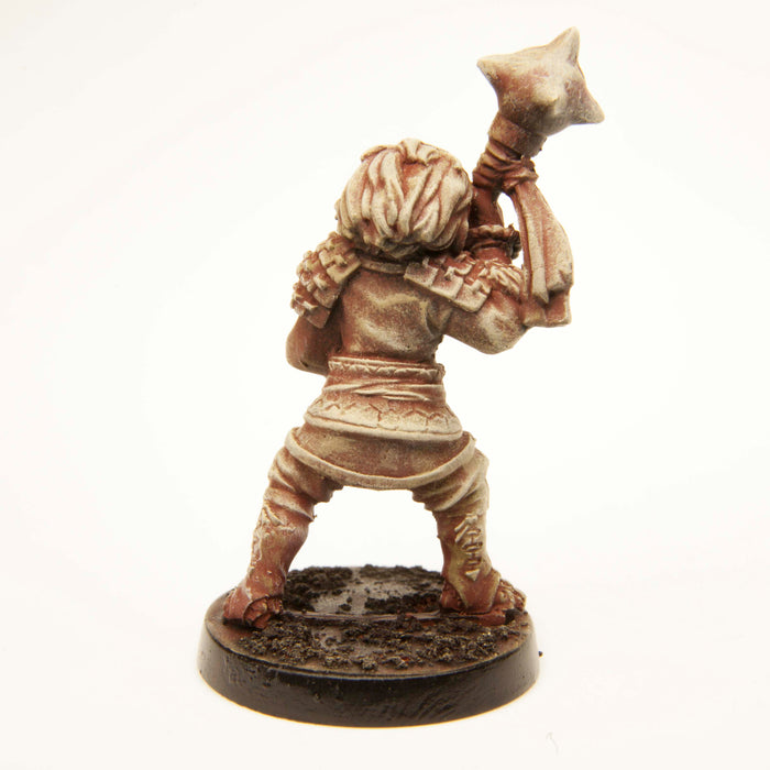 Half-Orc Fighter Female, 40mm