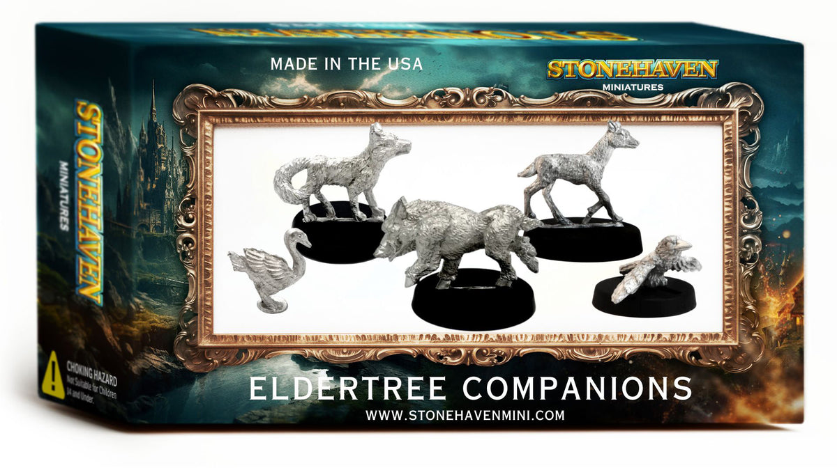 Eldertree Companions, Animal Minis (30mm), retail box, another view