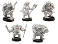 Stonehaven Adventurers 2020 - 5 Piece The Bone Bashers Set, unpainted pewter miniatures, another view