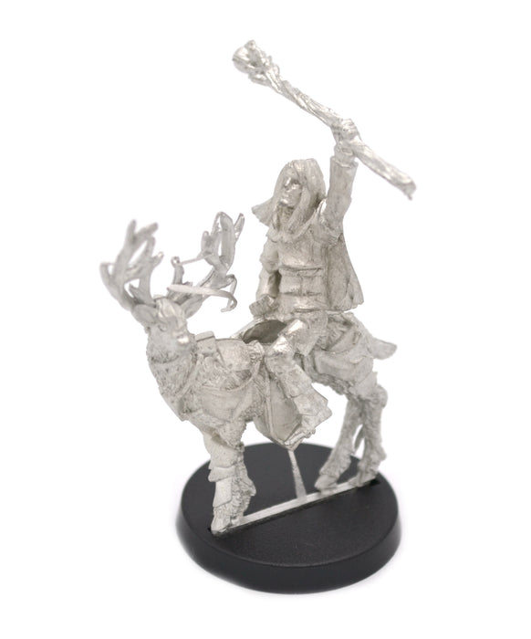 Elf Wizard Mounted on Stag, 50mm