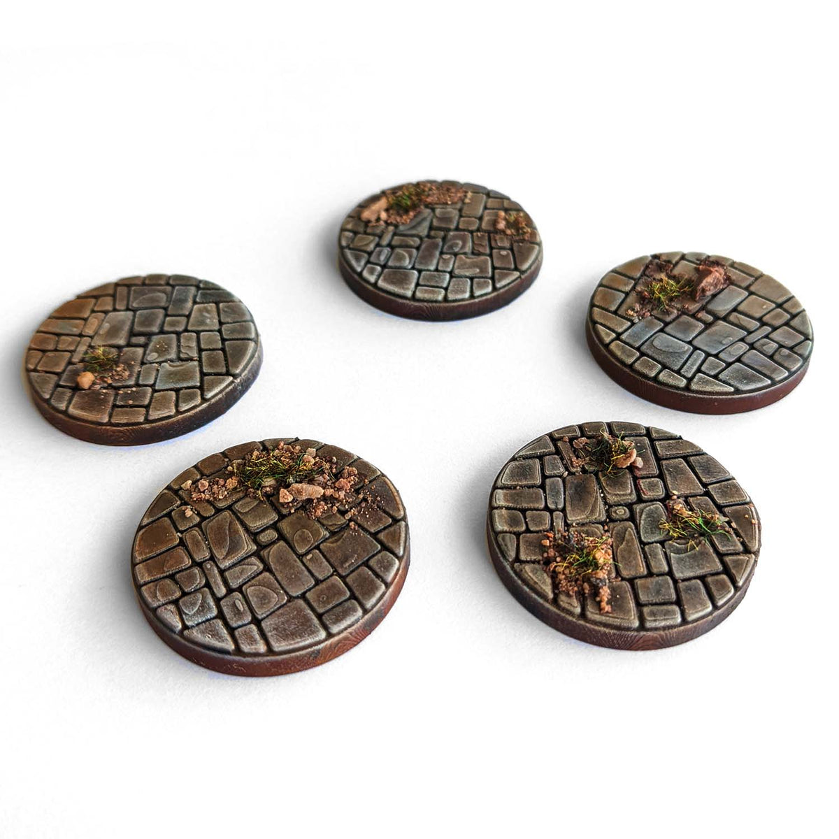 32mm Plain Flagstone Scenic Bases, another view