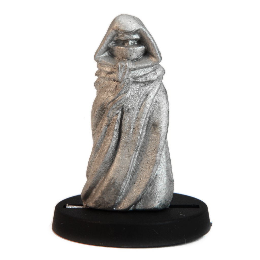 cloaked figure mountain monsters Cloaked Human, 31mm — Stonehaven Miniatures