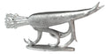 Unpainted pewter Carrote miniature, 52mm long