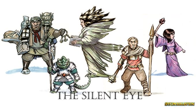 5 Piece The Silent Eye Set, character art