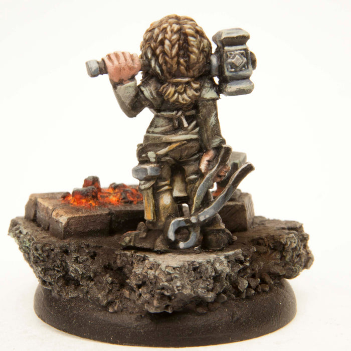 Dwarf Blacksmith, 25mm