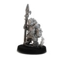 Unpainted pewter Male Kobold Warrior miniature, 30mm tall