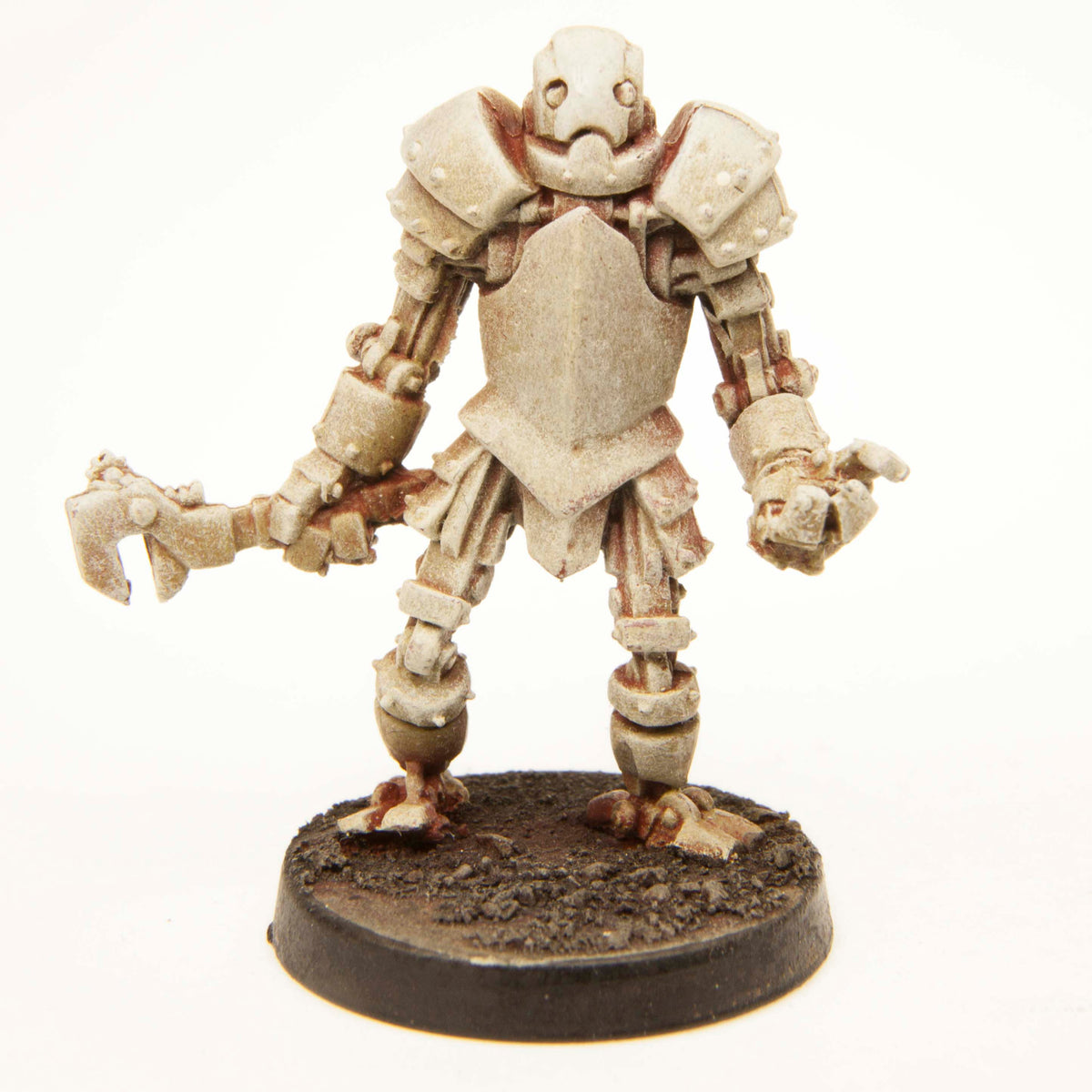 Primed pewter Automaton miniature, 35mm tall