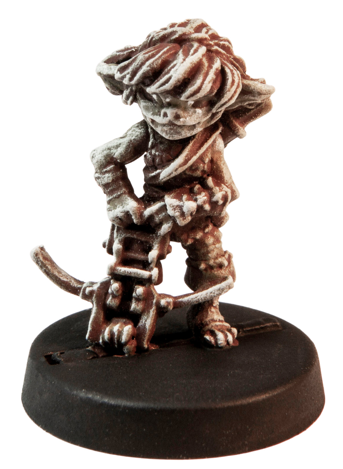 Stonehaven Miniatures Male Human Blademaster Miniature Figure, 100% Pewter Metal - 32mm Tall - (for 28mm Scale Table Top War Games) - Made In USA