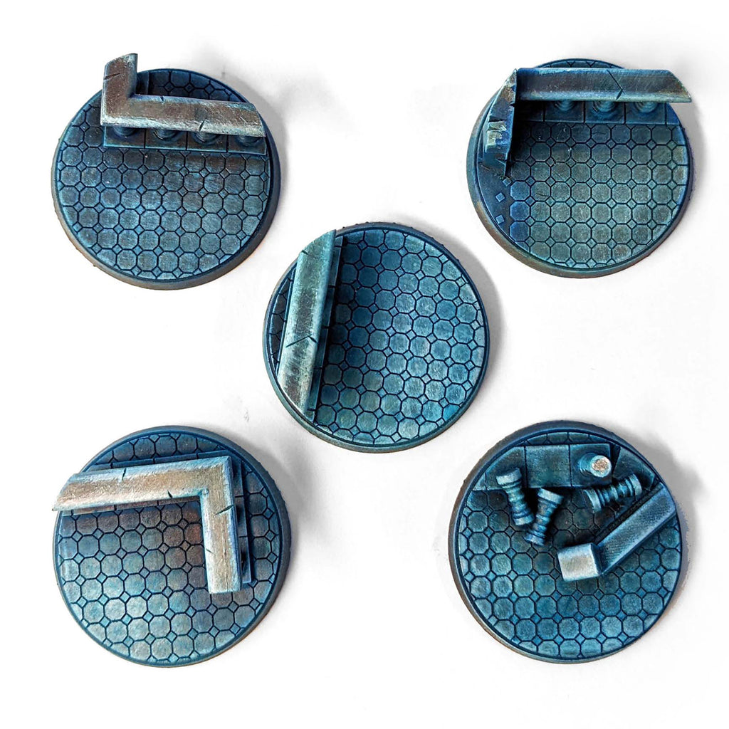 32mm Decrepit Ballroom Scenic Bases