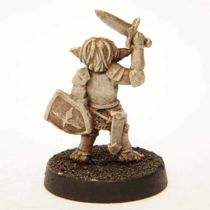 Gnome Knight on Foot, 25mm