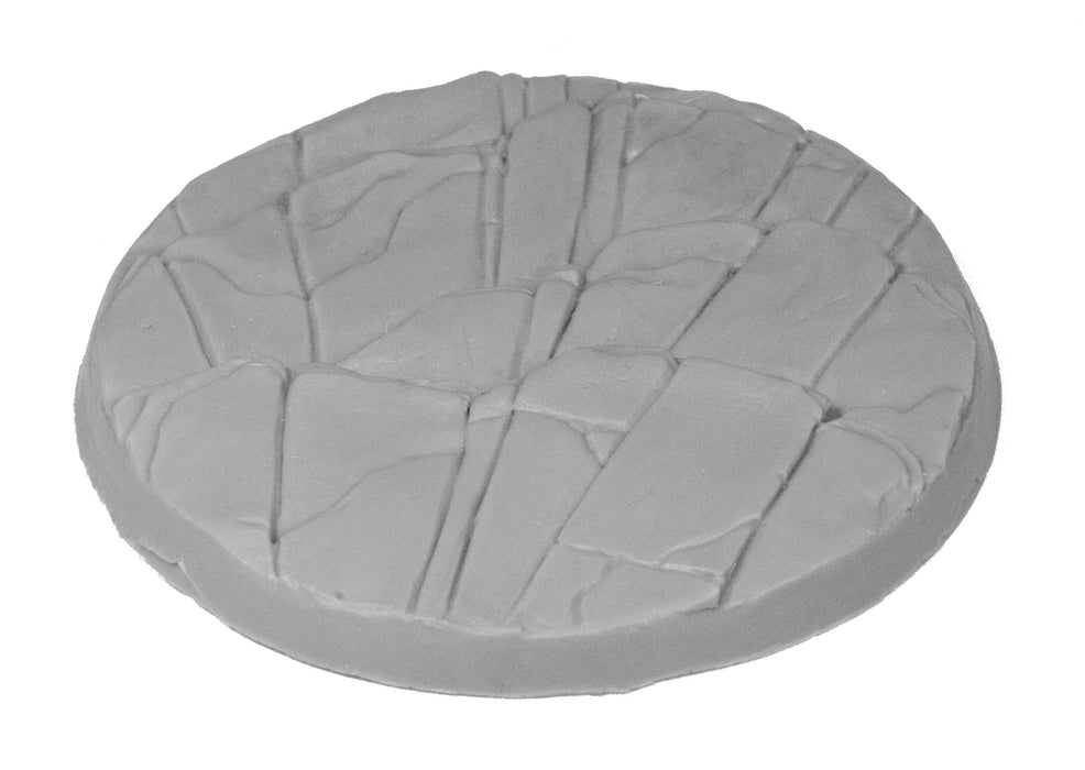 Slate Texture Base, 65mm for Miniatures, D&D, and Warhammer