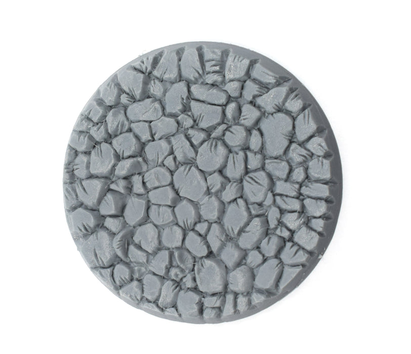 Cobblestone Base, 65mm for Miniatures, D&D, and Warhammer