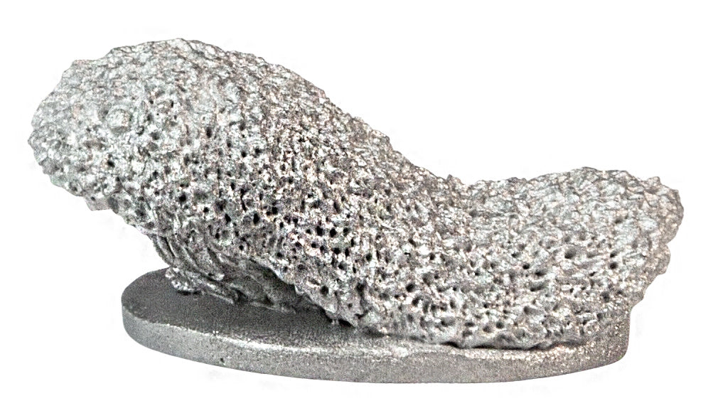 Unpainted pewter Mossling miniature, 22mm tall