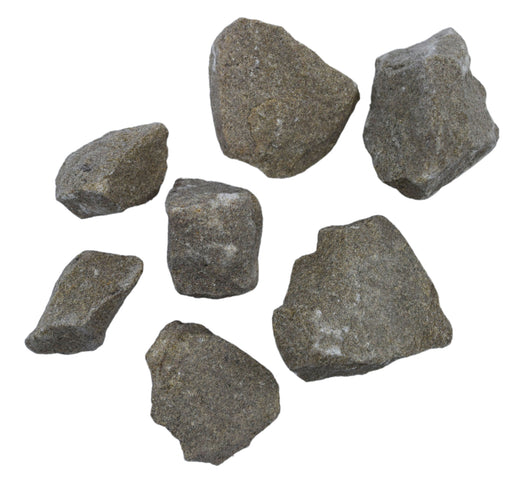 Rock/Boulder Set, Small - White Sandstone, for Miniatures, D&D, and Warhammer