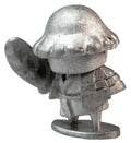 Unpainted pewter Mushroom with Bean Bow miniature, 24mm tall