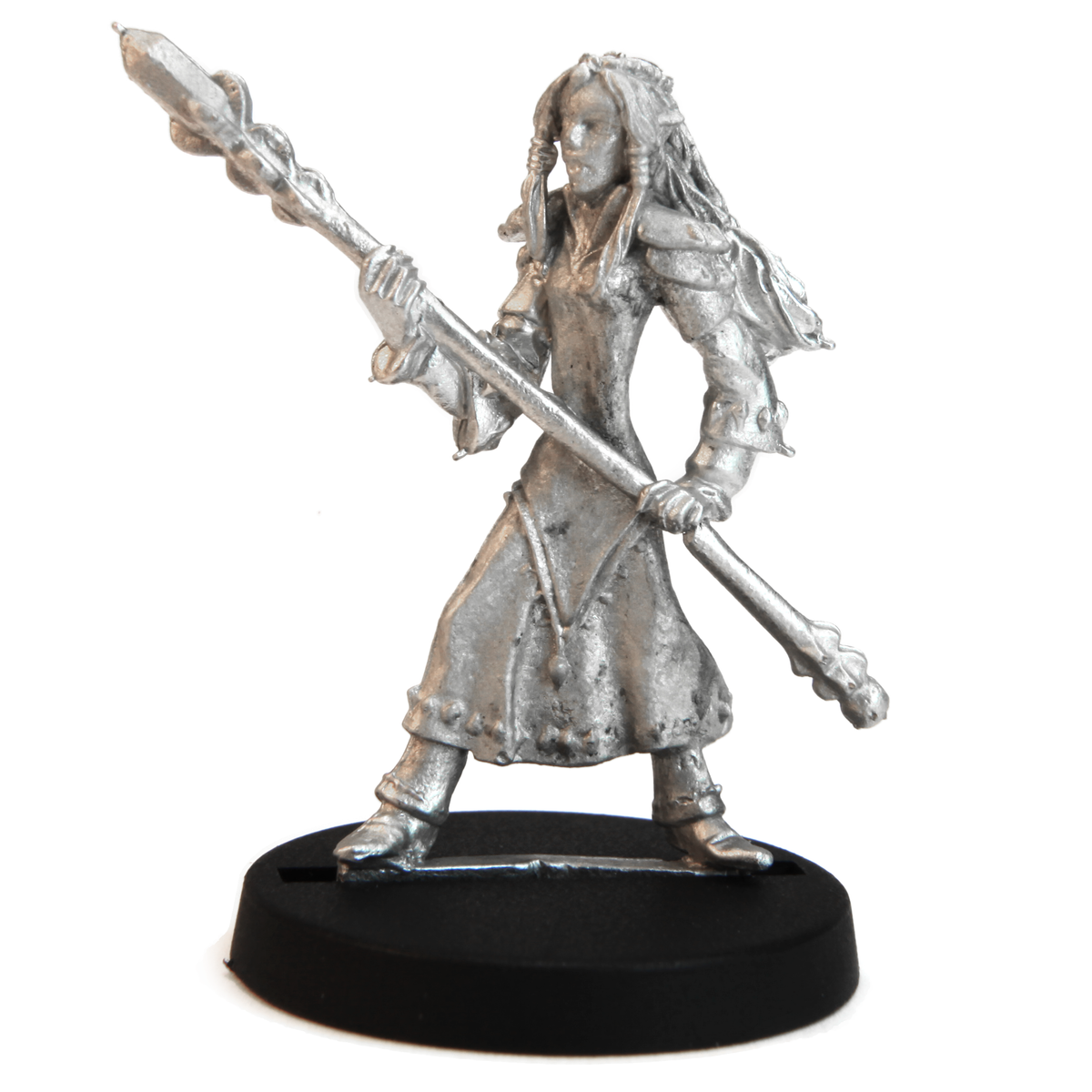 Miniature Elfe Sorcière RKS3D Gris - Pour D&D 5e, Pathfinder 28/32/75mm
