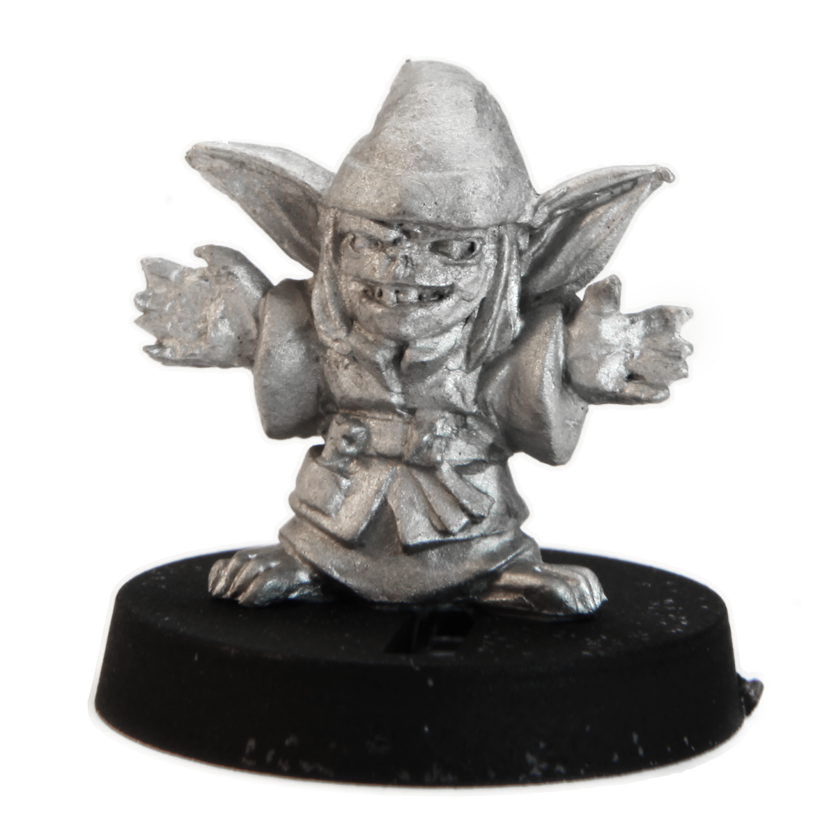 Unpainted pewter Minimage miniature, 16mm tall