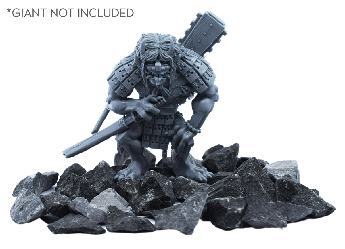 Rock/Boulder Set, Large - Basalt, another view