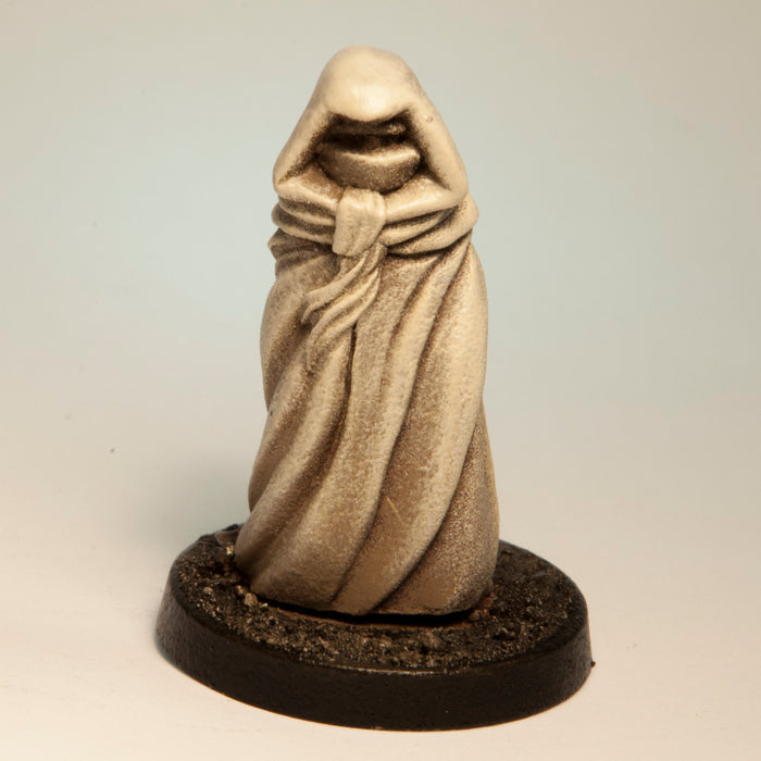 cloaked figure mountain monsters Cloaked Human, 31mm — Stonehaven Miniatures